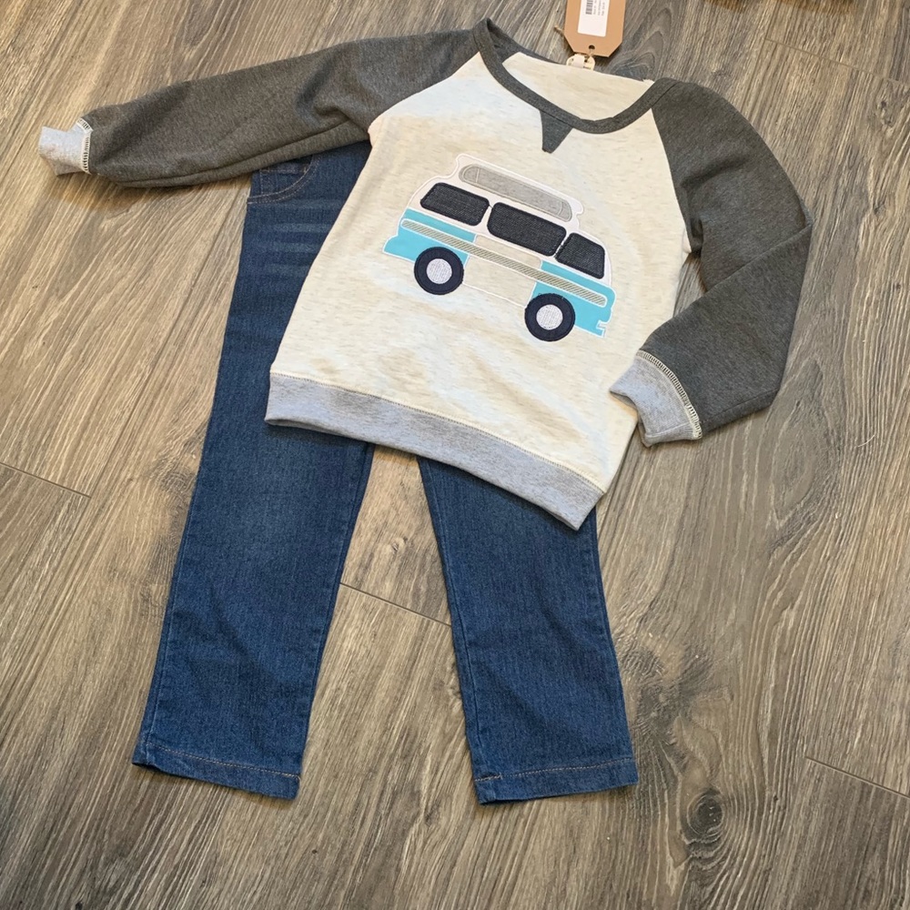 Toddler boys boutique outfit